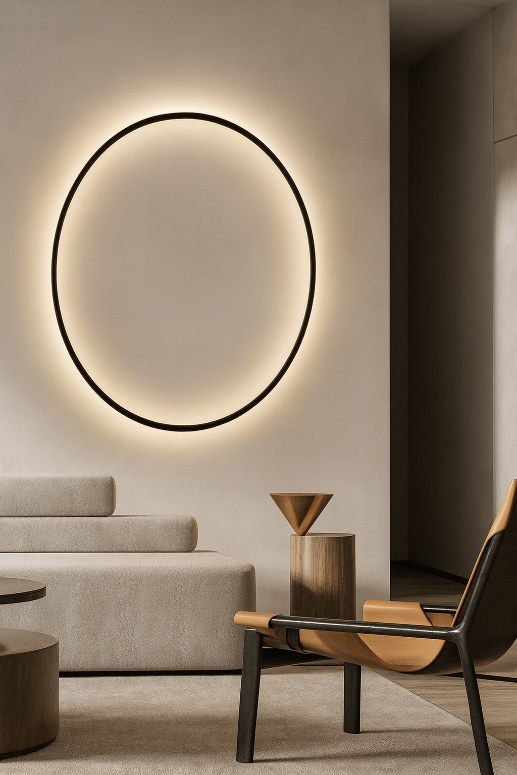 AUREA | LAMPADA AD ANELLO DA PARETE